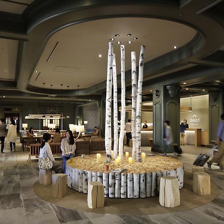 호시노 리조트 Omo7 아사히카와 외부 사진 The lobby of the hotel