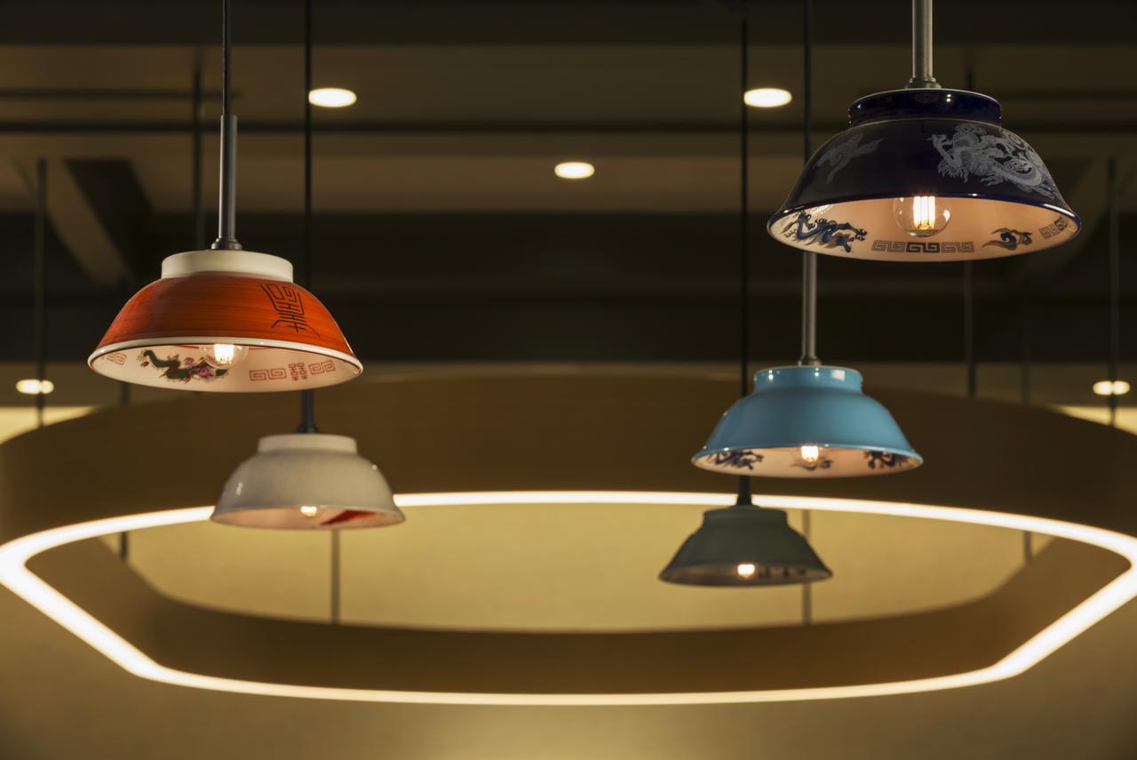 호시노 리조트 Omo7 아사히카와 외부 사진 3D rendering of a pendant light